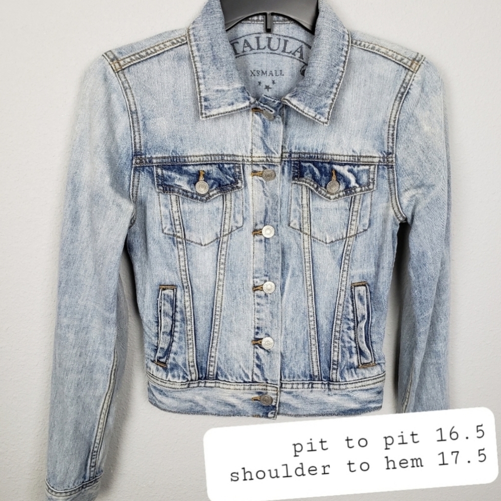 Talula Aritzia Jeans Jacket
